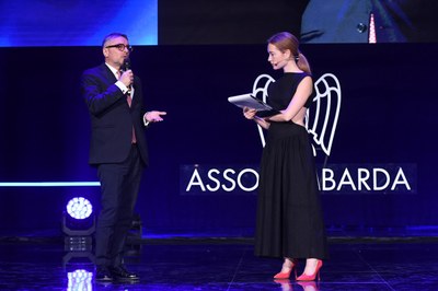 Assolombarda Awards - Giovanni Speranza e Cristiana Capotondi