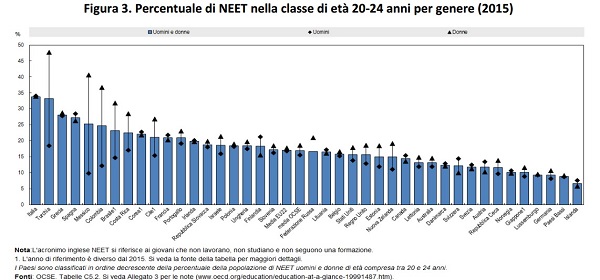 percentuale neet