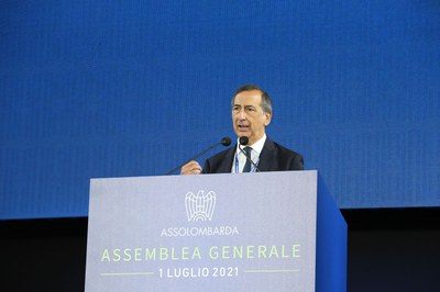 Giuseppe Sala, Sindaco di Milano all'Assemblea Generale 2021