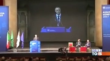 Assemblea Assolombarda 2017, Bonomi: "realizzare subito la quarta rivoluzione industriale" - Milano, 13 giugno 2017 - Servizio di TG5