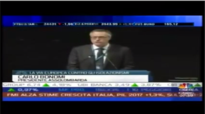 Assemblea Generale Assolombarda. L'intervento di Bonomi - Servizio di Class Cnbc