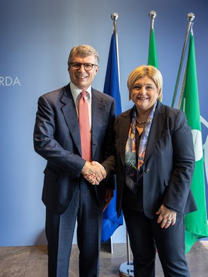 Il Presidente di Assolombarda Alessandro Spada incontra il Ministro Marina Calderone - 29 maggio 2023