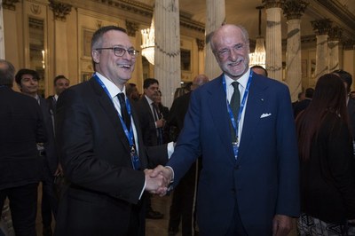 Carlo Bonomi e Gianfelice Rocca - Assemblea Generale Assolombarda 2017