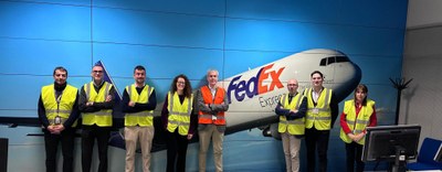 Il Presidente di Zona Sud Est e il Comune di Peschiera Borromeo in visita presso FedEx