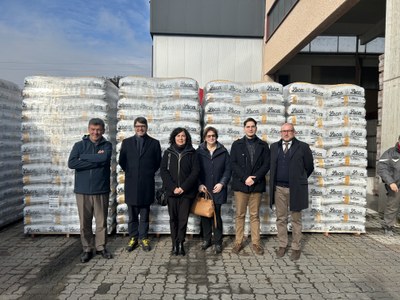 La Zona Adda Martesana di Assolombarda e l'Amministrazione comunale di Trezzo sull'Adda visitano Laterlite S.p.A.