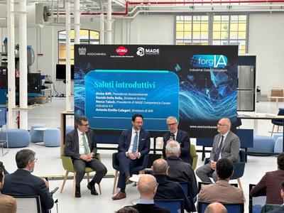 "forgIA: dal dato al valore nelle macchine utensili" 22 aprile. Prende il via il percorso sviluppato all'interno del programma forgIA Accelerate insieme ad UCIMU e MADE
