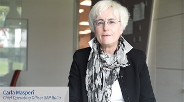 L'esperienza di SAP Italia, Carla Masperi, Chief Operating Officer - Tecnologie abilitanti: IoT, Sensori, System integration
