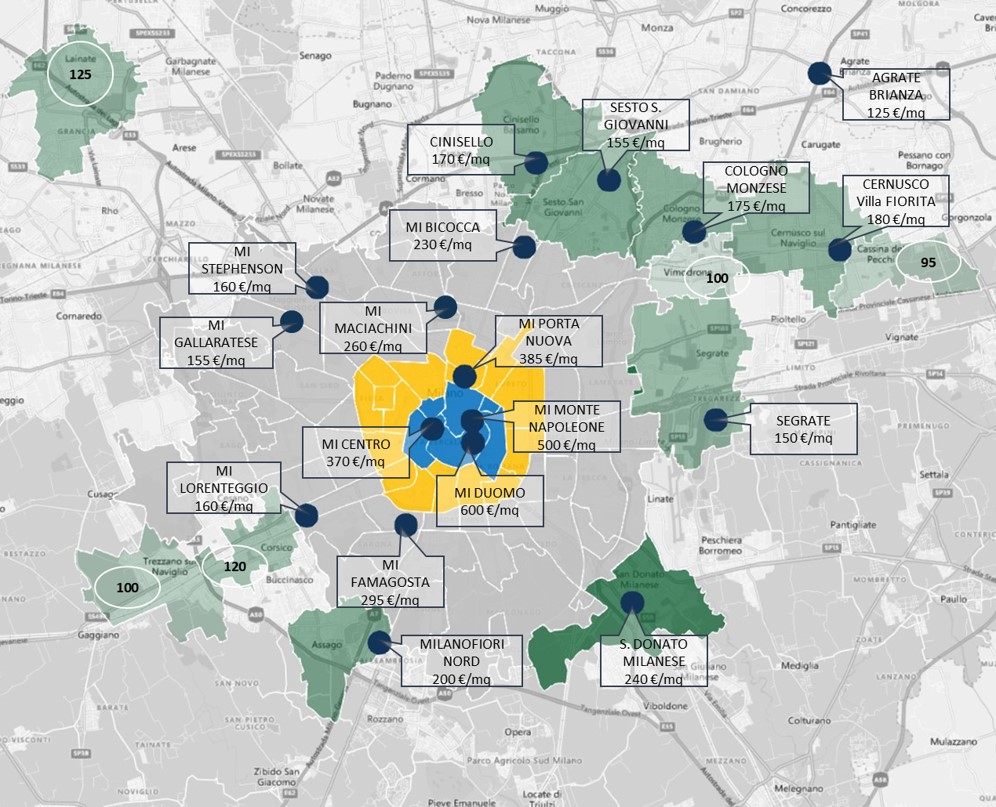 Mappa canoni prime