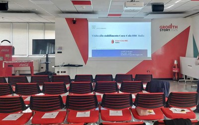 La filiera Agroalimentare di Assolombarda in visita allo stabilimento Coca Cola HBC Italia