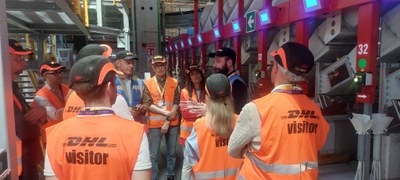 Visita all’HUB Internazionale di DHL Express Italy a Malpensa