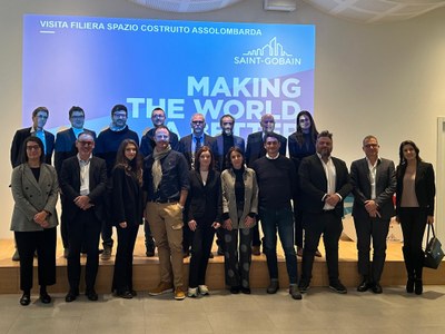 La Filiera Spazio Costruito in visita all’headquarter di Saint-Gobain Italia a Milano