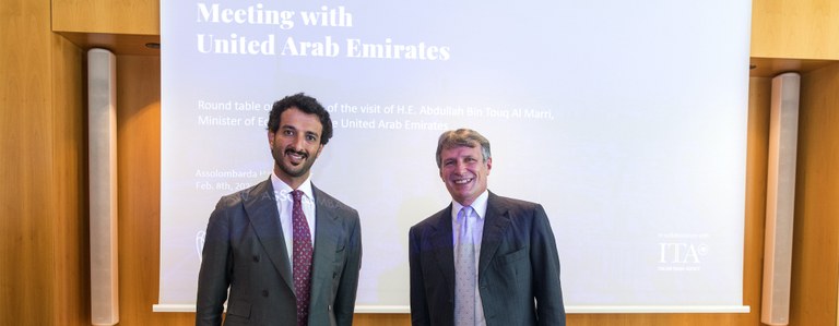 Assolombarda incontra la delegazione degli Emirati Arabi Uniti per nuove opportunità di business 