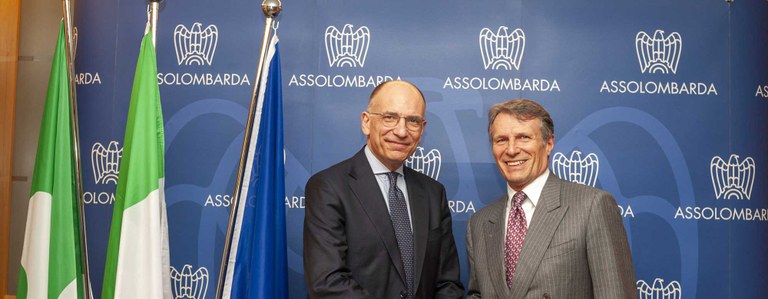 Mercato unico e politica industriale europea: Alessandro Spada incontra Enrico Letta
