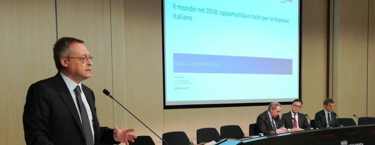 Dichiarazione di Carlo Bonomi in occasione dell'incontro "Il Mondo nel 2018: opportunità e rischi per le imprese italiane"