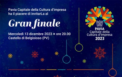Gran finale - Cerimonia di chiusura di Pavia Capitale della Cultura d’impresa 