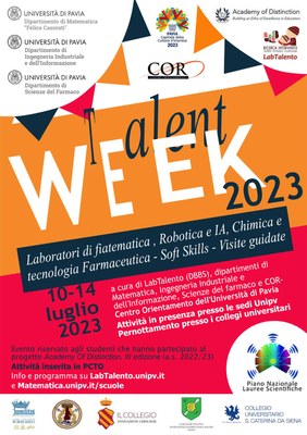 Talent Week 2023 - Incontro dedicato ai giovani talenti in collaborazione con il Centro Studi Assolombarda