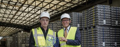 Il Presidente Alessandro Spada in visita alla Intals di Parona