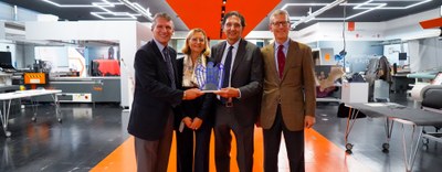 Il Presidente Alessandro Spada incontra Atom