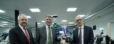 Il Presidente Spada in visita a Oversonic Robotics di Besana Brianza