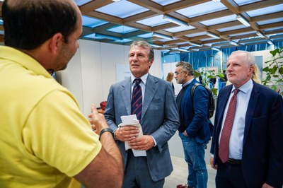Il Presidente Spada incontra Simbiosi