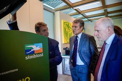 Il Presidente Spada incontra Simbiosi 
