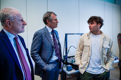 Il Presidente Spada incontra Simbiosi