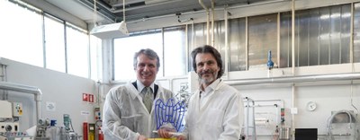 Il Presidente Spada visita Pink Frogs Cosmetics