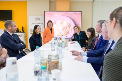 Il Presidente Spada visita Zini Prodotti Alimentari