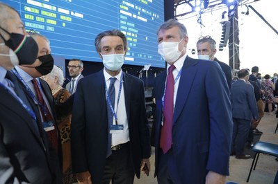 Alessandro Spada, Presidente Assolombarda con Attilio Fontana, Presidente di Regione Lombardia