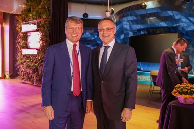 Assemblea Generale 2022 - Alessandro Spada, Presidente Assolombarda con Carlo Bonomi, Presidente Confindustria