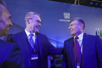 Il Presidente Alessandro Spada con il Vicepresidente Enrico Cereda
