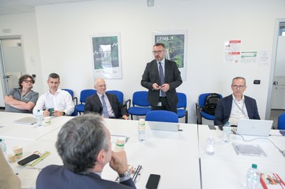 Il Presidente di Assolombarda visita Infineon Technologies Italia a Pavia