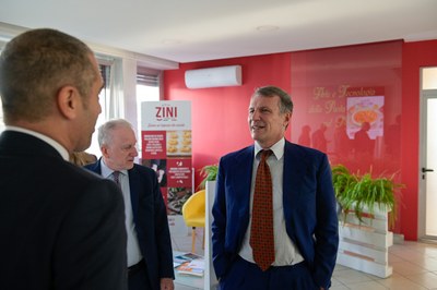 Il Presidente Spada visita Zini Prodotti Alimentari
