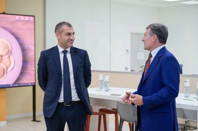 Il Presidente Spada visita Zini Prodotti Alimentari