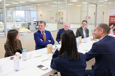 Il Presidente Spada visita Zini Prodotti Alimentari
