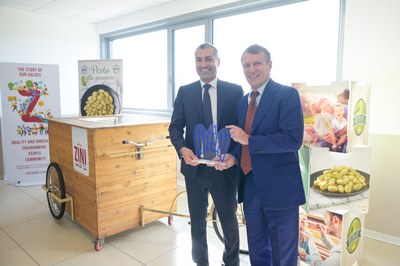 Il Presidente Spada visita Zini Prodotti Alimentari