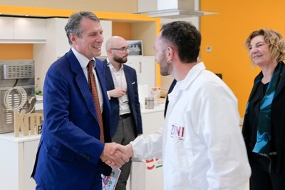 Il Presidente Spada visita Zini Prodotti Alimentari