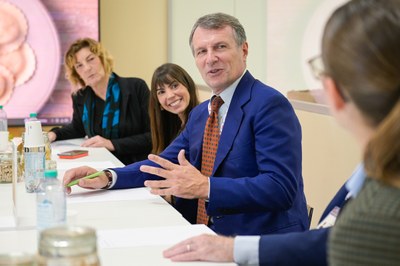 Il Presidente Spada visita Zini Prodotti Alimentari