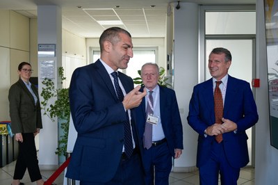 Il Presidente Spada visita Zini Prodotti Alimentari