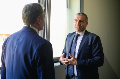 Il Presidente Spada visita Zini Prodotti Alimentari