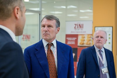 Il Presidente Spada visita Zini Prodotti Alimentari