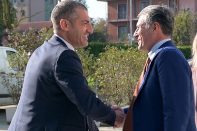 Il Presidente Spada visita Zini Prodotti Alimentari