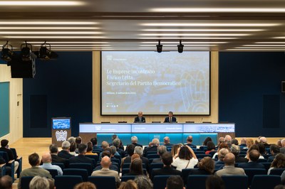 9 settembre incontro con il Segretario del Partito Democratico Enrico Letta