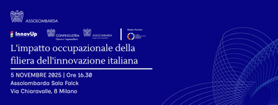 L'impatto occupazionale della filiera dell'innovazione italiana
