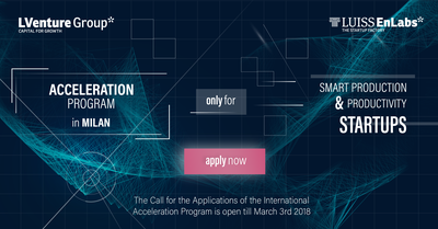 LUISS Enlabs: nuova call per startup dedicata alla Smart Production & Productivity