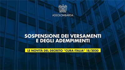 Decreto 'Cura Italia' - Fisco: sospensione dei versamenti e degli adempimenti: video informativo